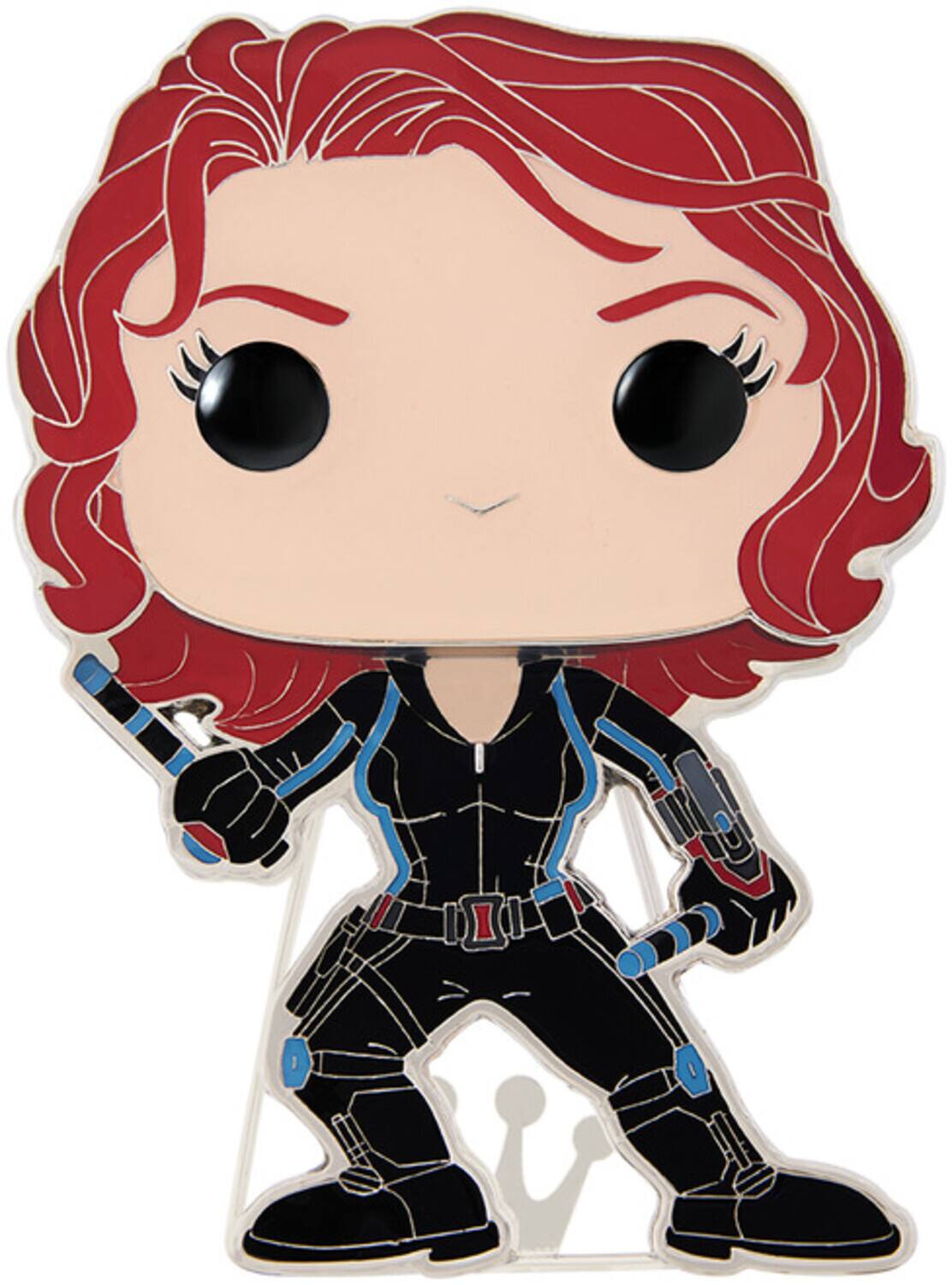 Alt View 1. Funko - FUNKO POP! PINS MARVEL INFINITY SAGA: BLACK WIDOW   - APPAREL - Multicolor.
