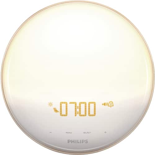 Philips - Wake-Up Light - White/Gray - Larger Front