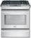 Front Standard. Frigidaire - Professional 30" Self-Cleaning Slide-In Dual Fuel Convection Range - Stainless-Steel.
