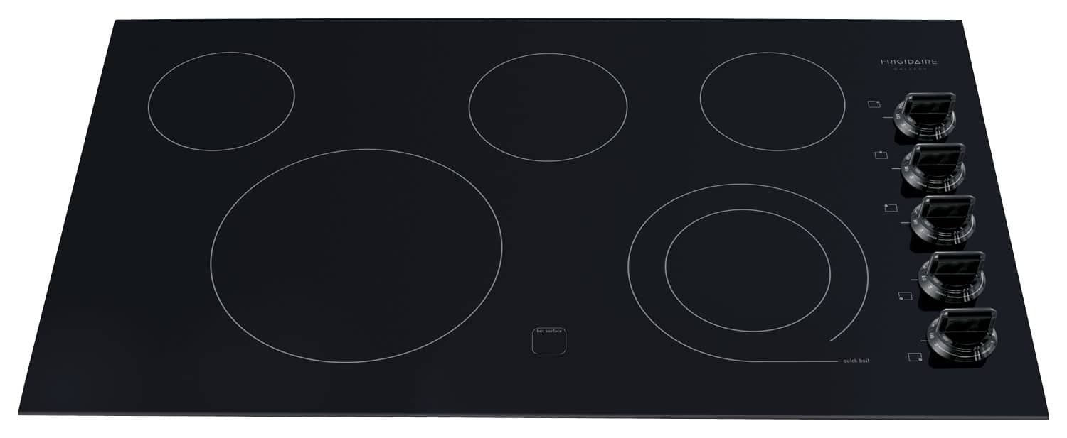 frigidaire 36 gallery downdraft electric cooktop