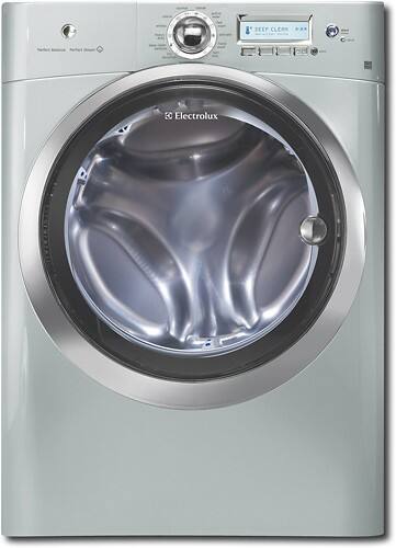 Front Standard. Electrolux - 4.7 Cu. Ft. 11-Cycle Large Capacity Washer - Silver Sands.