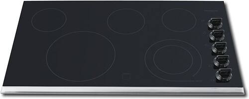 Front Standard. Frigidaire - Gallery 36" Built-In Electric Cooktop - Stainless-Steel.