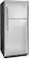Angle Standard. Frigidaire - Gallery 20.6 Cu. Ft. Top-Mount Refrigerator - Stainless-Steel.