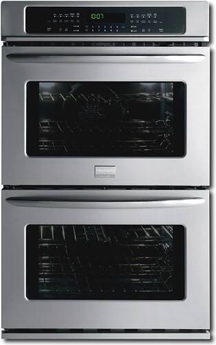 Front Standard. Frigidaire - Gallery 27" Built-In Double Electric Convection Wall Oven - Stainless-Steel.