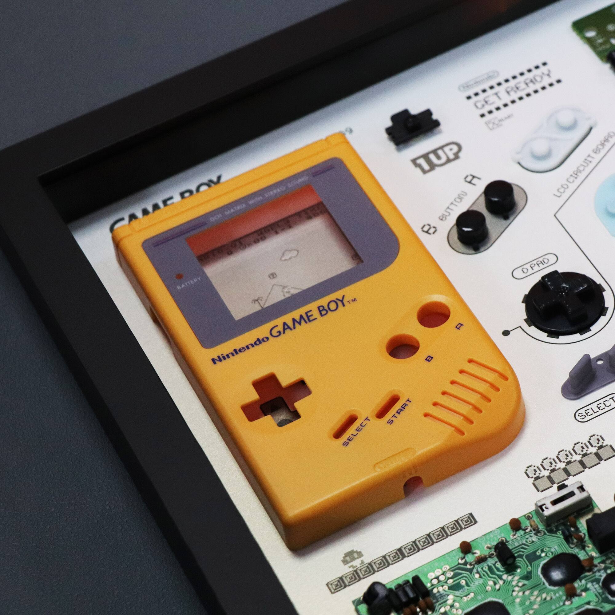 READY GET 04H09 1UP CIACUIT DOV I STERRO LCO CAME OCH MATRI BUTTONU B o PAO (2) SATIERY BOY... GAME C Nintendo B SELECT SEL START 111111 SELECT C D D 0 D

GET READY

1UP

B BUTTON

SELECT

START

O PAD

LSC CIRCUIT BOARD

Nintendo GAME BOY™