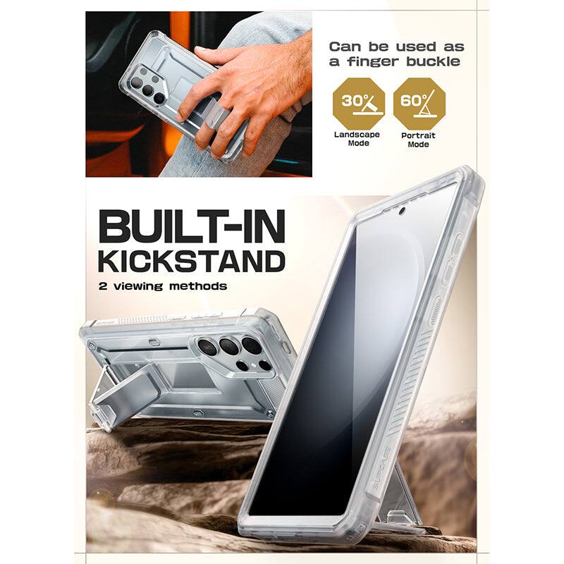 Can be used as a finger buckle

30° Landscape Mode

60° Portrait Mode

BUILT-IN KICKSTAND

2 viewing methods