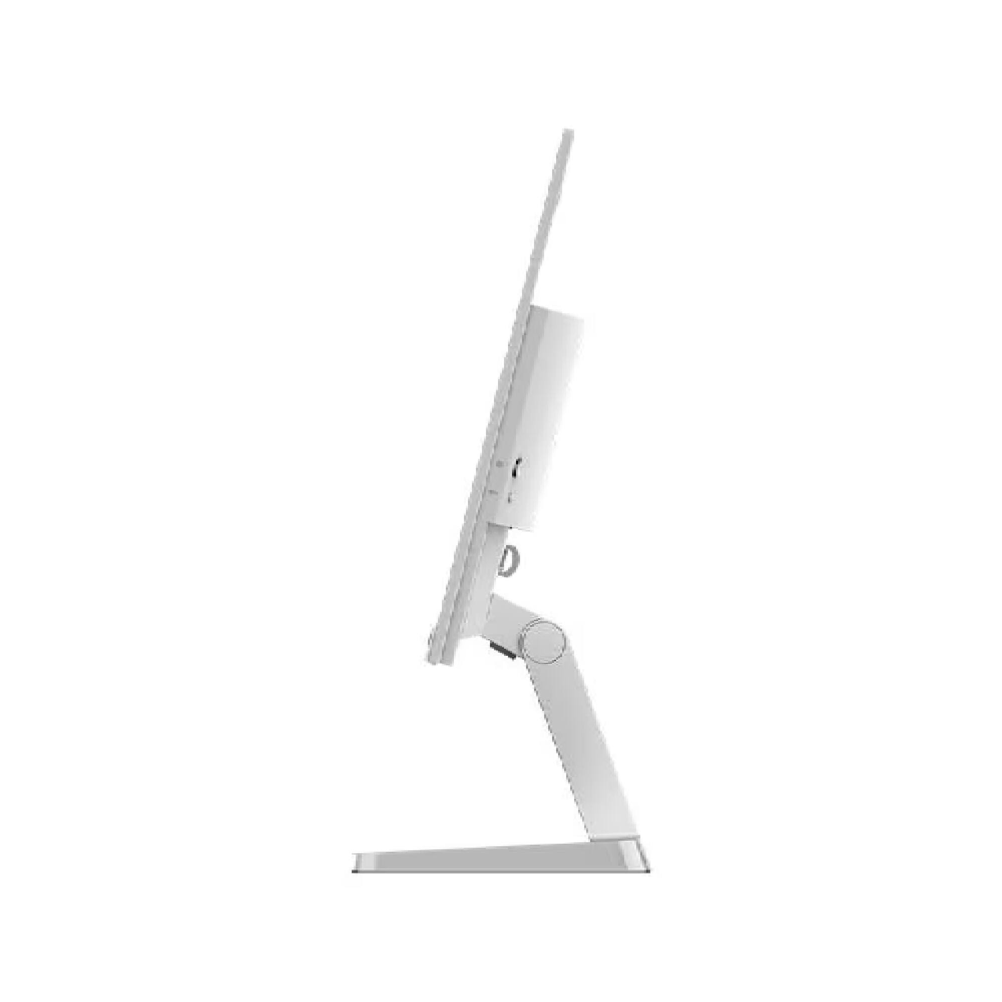 Angle. Lenovo - Lenovo L24i-30 23.8" Monitor 1920 x 1080 100 Hz 6 ms - Cloud Grey.