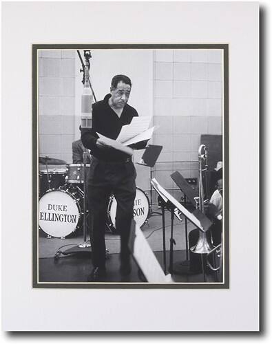 Front Standard. Sony - Duke Ellington Recording Score 1959 Matte Photo - Black/Gray/White.