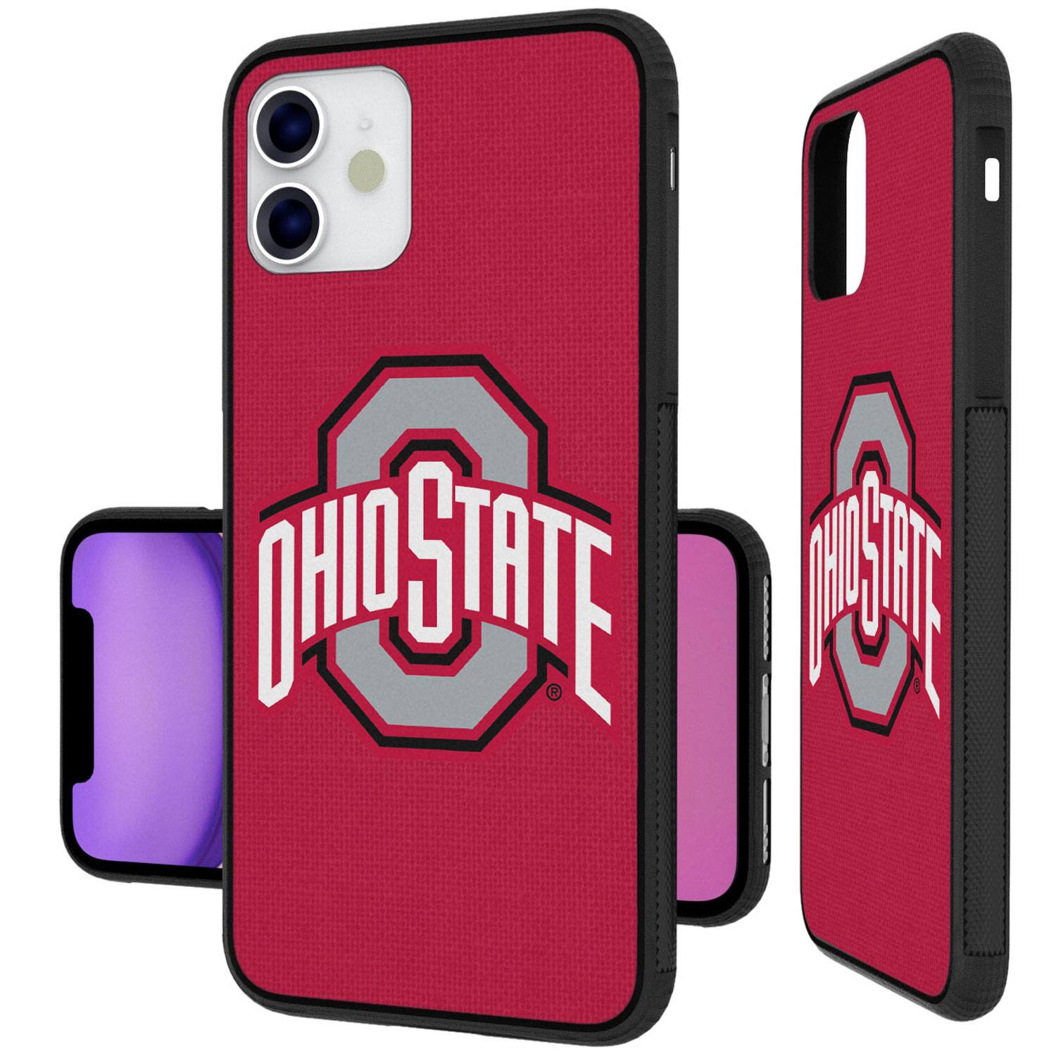 Alt View 1. Keyscaper - Ohio State Buckeyes iPhone Solid Design Bump Case - 16 Pro - Multicolor.