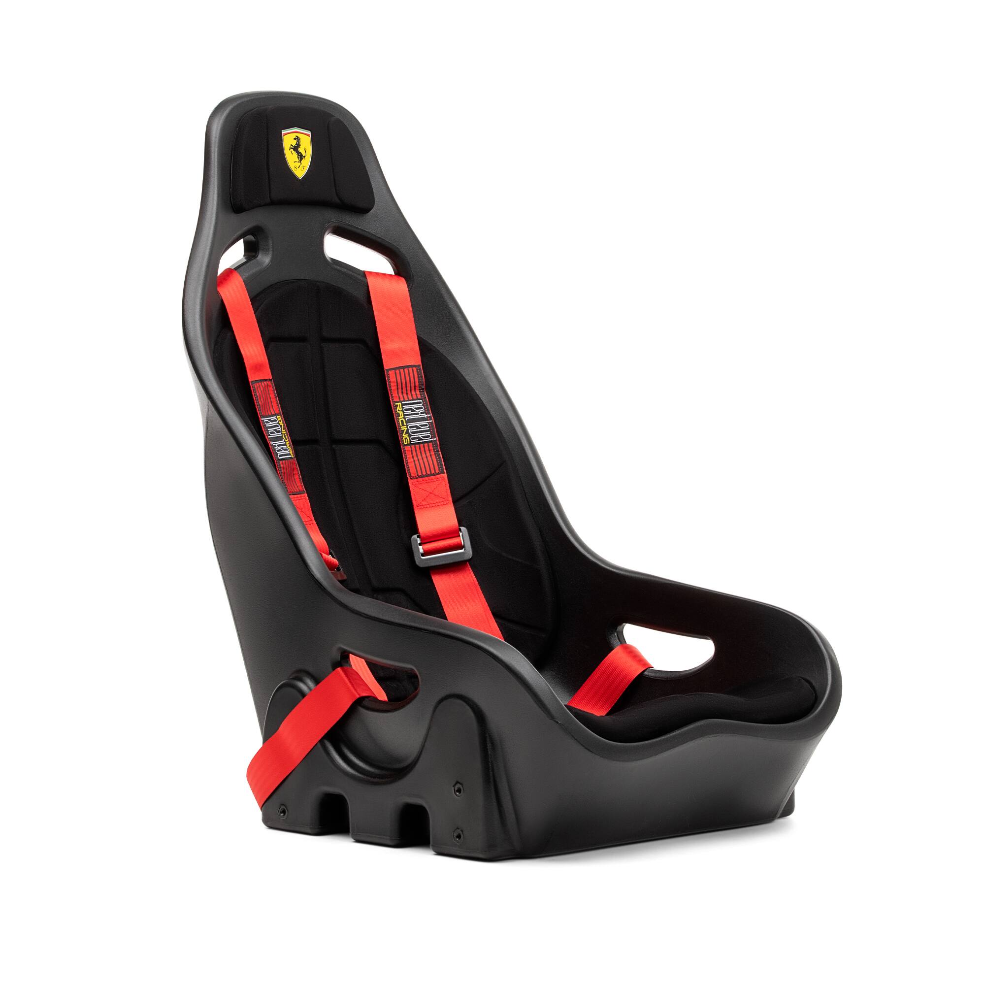 BLACK AND RED RACING CHAIR