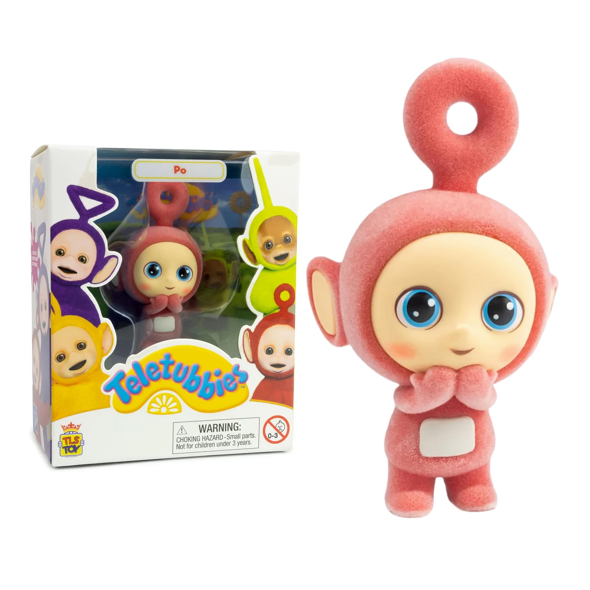 Teletubbies 2.5-Inch Flocked Collectible Figure | Po