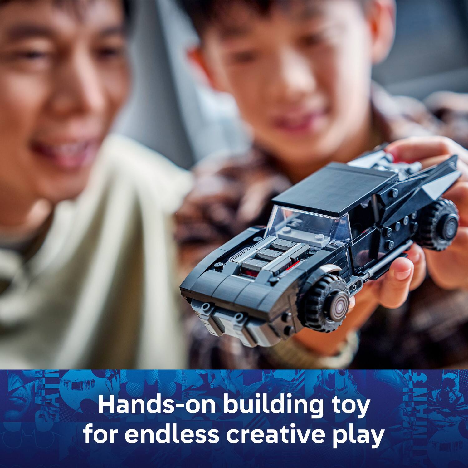 Hands-on building toy for endless creative play