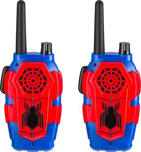 Marvel - FRS 2-Way Radios (Pair) - Red/blue/black - Angle