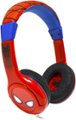 Angle Zoom. eKids - Ultimate Spider-Man Wired On-Ear Headphones - White/Red/Blue/Black.