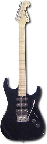 Front Standard. Washburn - X Series 6-String Full-Size Electric Guitar - Black.
