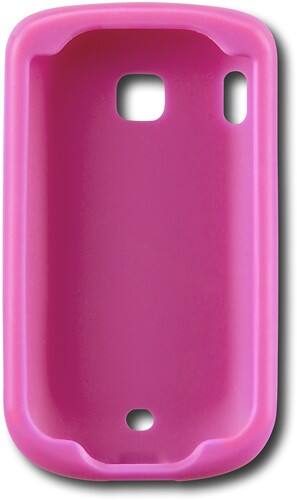 Front Standard. Superior Communications - Gel Skin for HTC Ozone 6175 Mobile Phones - Pink.
