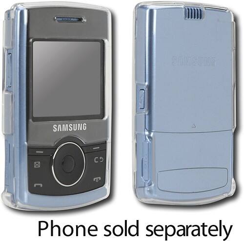 Angle Standard. Superior Communications - Shell for Samsung SGH-A767 Propel Mobile Phones - Clear.