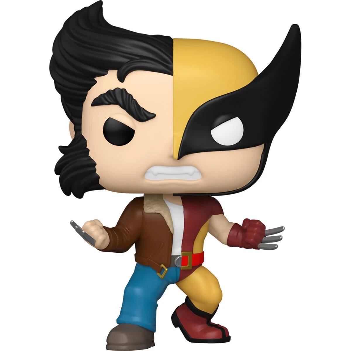 Angle. Funko - Funko Pop! Split Logan/Wolverine - Multicolor.