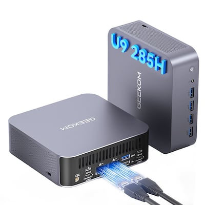 GEEKOM GT15 Max AI Mini PC, Intel Core Ultra 9 285H& Arc 140T GPU GEEKOM GT15 Max AI Mini PC, Intel Core Ultra 9 285H& Arc 140T GPU