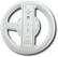 Front Standard. dreamGEAR - Wii Micro Steering Wheel - White.