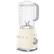 Left. SMEG - SMEG BLF01 Countertop 4-Speed Blender, 48 oz - Cream.