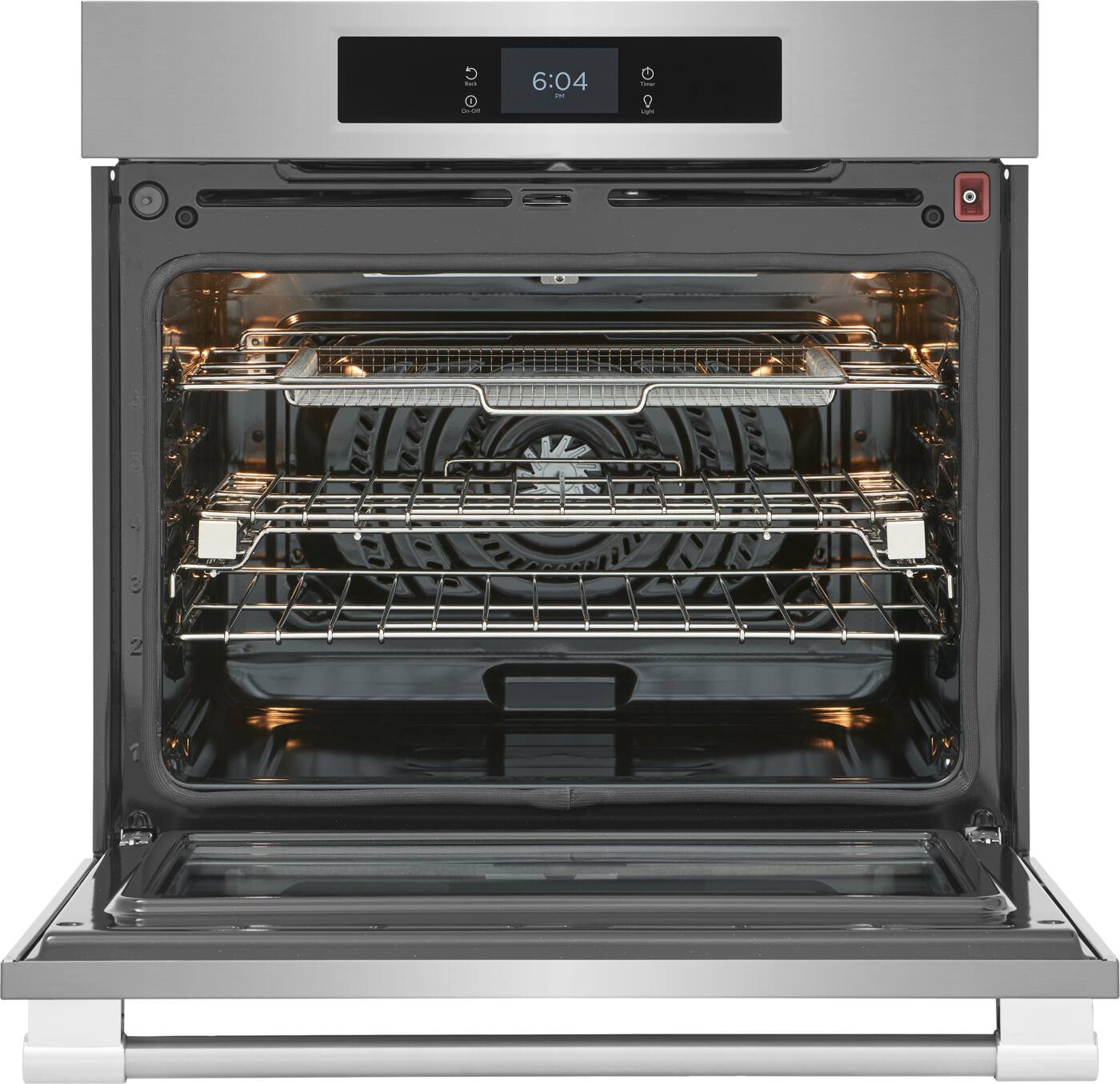 Alt View 8. Frigidaire - 30" Single Wall Oven with Stone-Baked Pizza Mode - Stainless Steel.