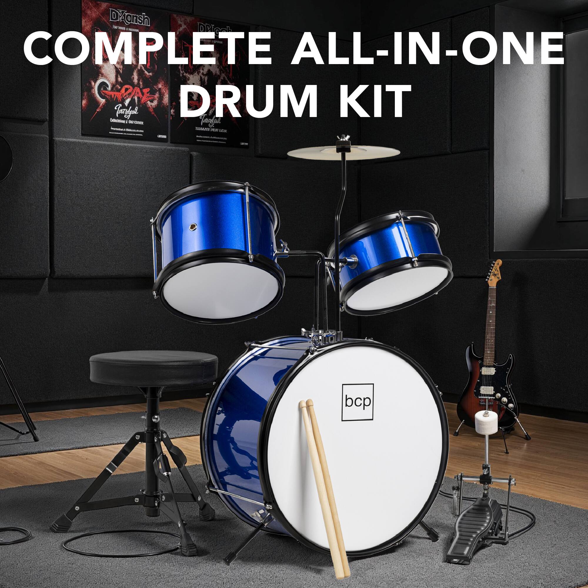 D'Addario - DDiglitch COMPLETE ALL-IN-ONE COAE DRUM KIT