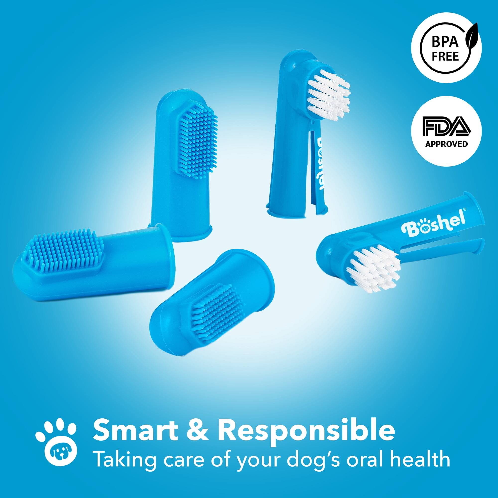 BPA FREE

FDA APPROVED

Booshel

Smart & Responsible
Taking care of your dog's oral health