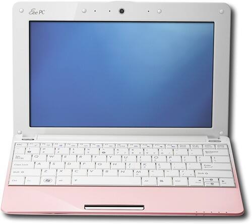 Asus 2024 Eee PC 10.1 inch Netbook Intel Atom 1011-Pink