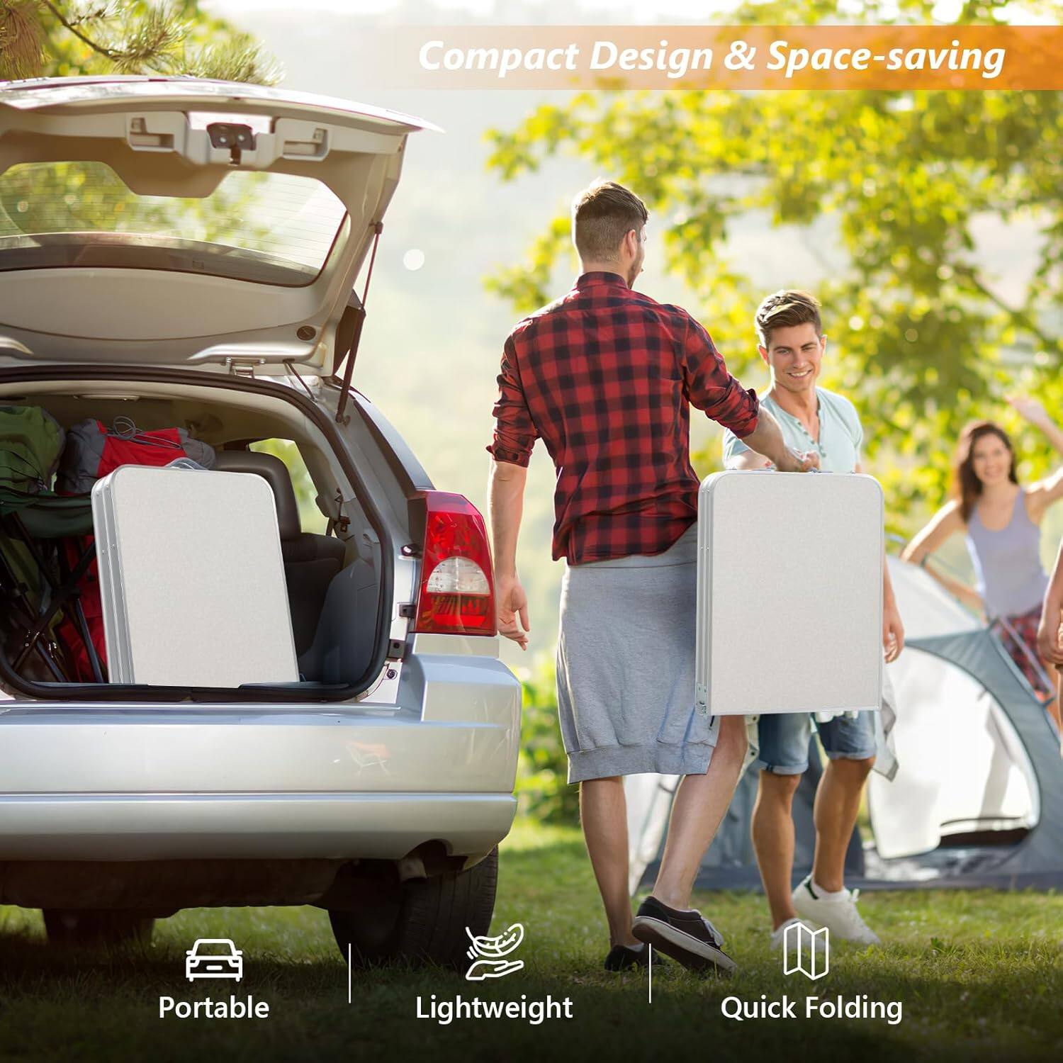 Compact Design & Space-saving  
Portable Lightweight Quick Folding