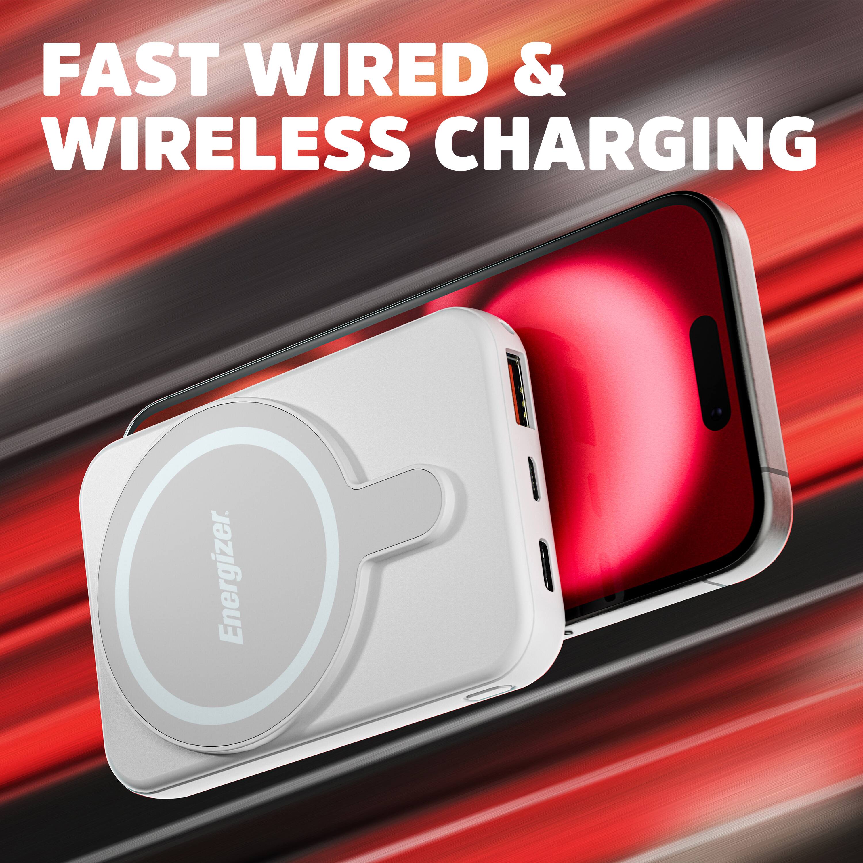 FAST WIRED & WIRELESS CHARGING

Energizer