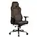 Front. Arozzi - Vernazza Series Top-Tier Premium Supersoft Upholstery Fabric Gaming Chair - Brown.