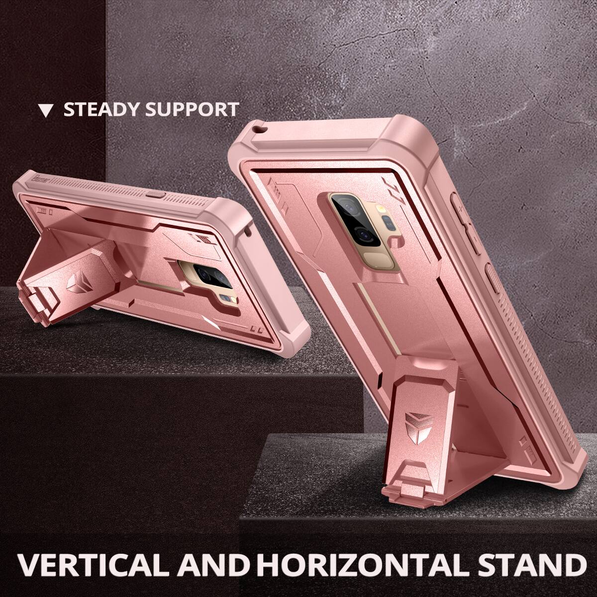 STEADY SUPPORT  
VERTICAL AND HORIZONTAL STAND