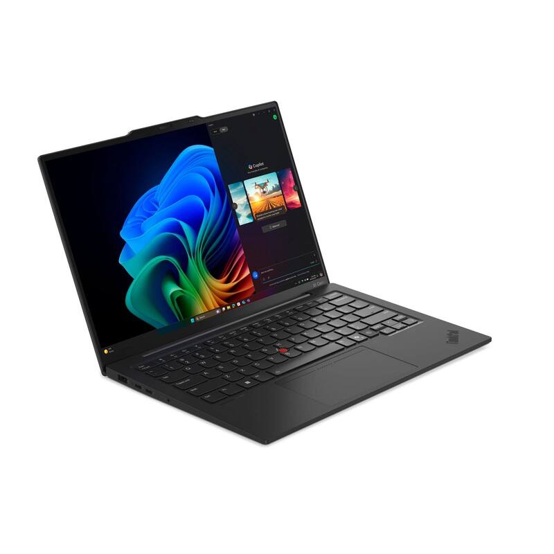 Alt View 2. Lenovo - Lenovo ThinkPad X1 14" WUXGA Touch Laptop,Ultra 7 255U,32GB RAM,1TB SSD,Backlit Keyboard,Win 11 Pro,Black - Black.