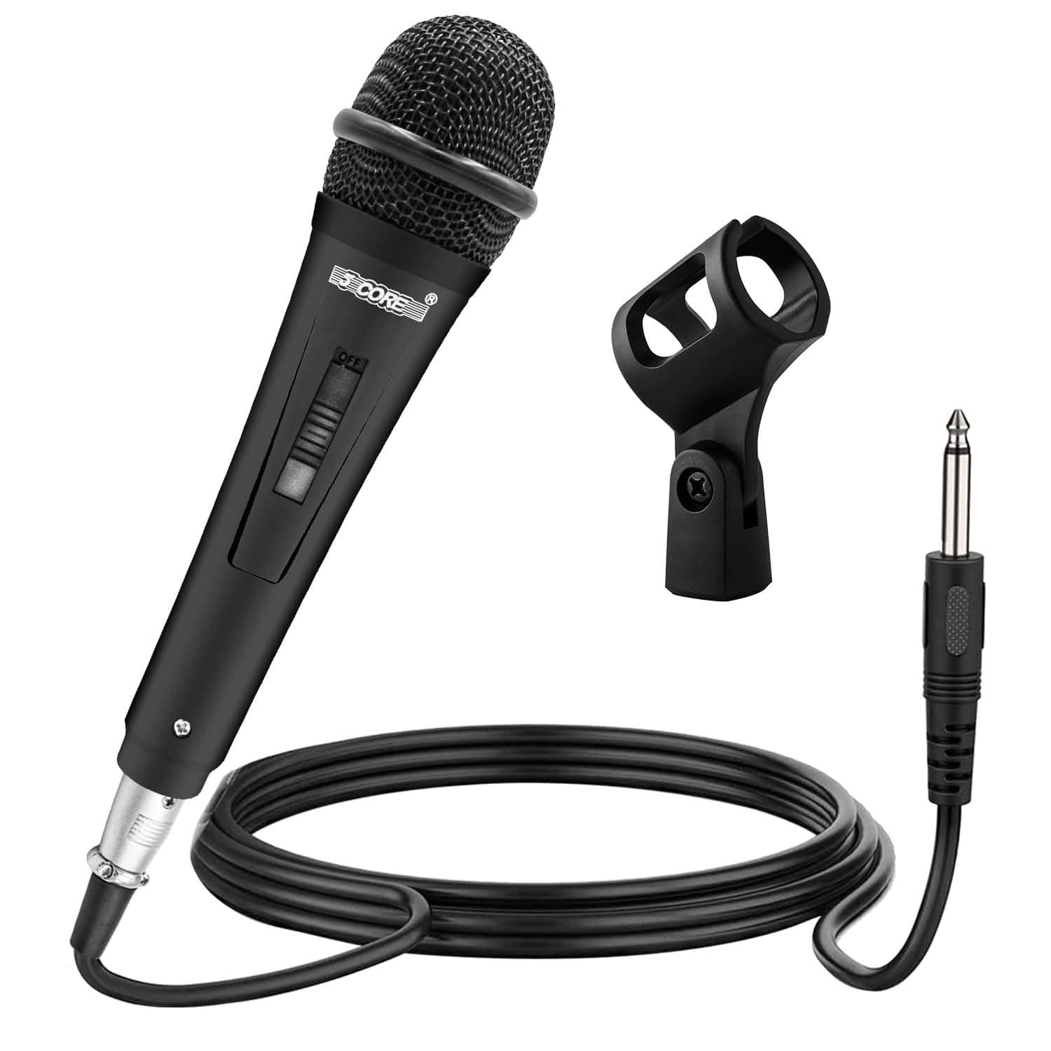 5 CORE - XLR Microphone Dynamic Mic Karaoke Singing Studio Mics Handheld  -PM 816