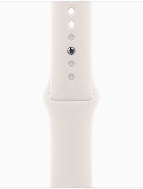 Angle. Apple - Watch Series SE 3rd Generation 40mm (GPS + Cellular) Aluminum Case - Starlight.