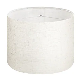 VEVOR - Drum Lamp Shade, 13 in Top x 13 in Bottom x 10 in High, Medium Drum Linen Lampshade, Replacement Lamp Shade - Beige