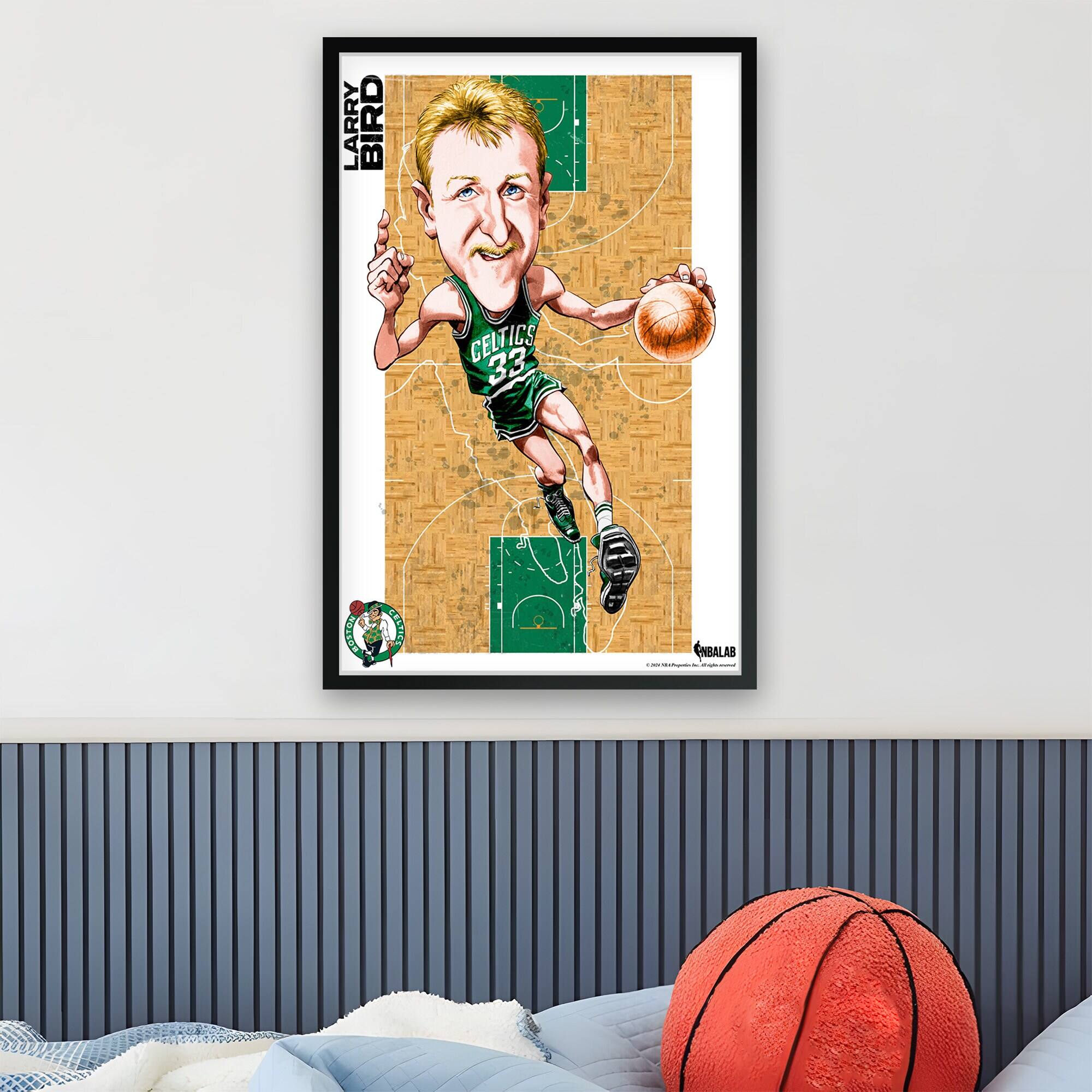 LARRY BIRD  
CELTICS 33  
NBA LAB