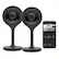 Front. Geeni - Indoor Wi-Fi Wireless Network Surveillance Cameras (2-Pack) - Black.