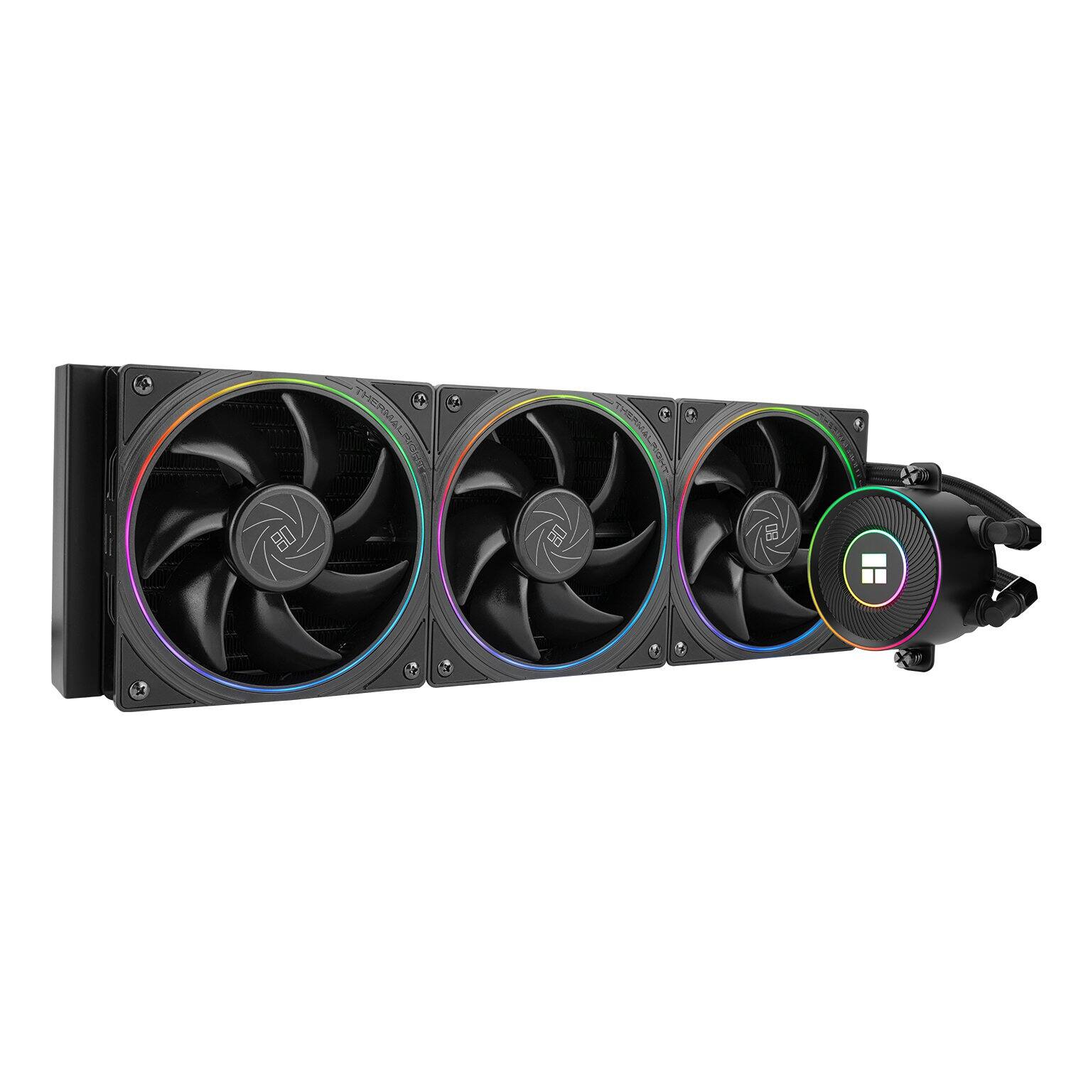Thermalright - Aqua Elite 360 V5 ARGB AIO CPU Cooler, for Intel Lga1150/1151/1155/1156/1200/1700/1851, AMD: AM4/AM5, AIO Radiator - Black