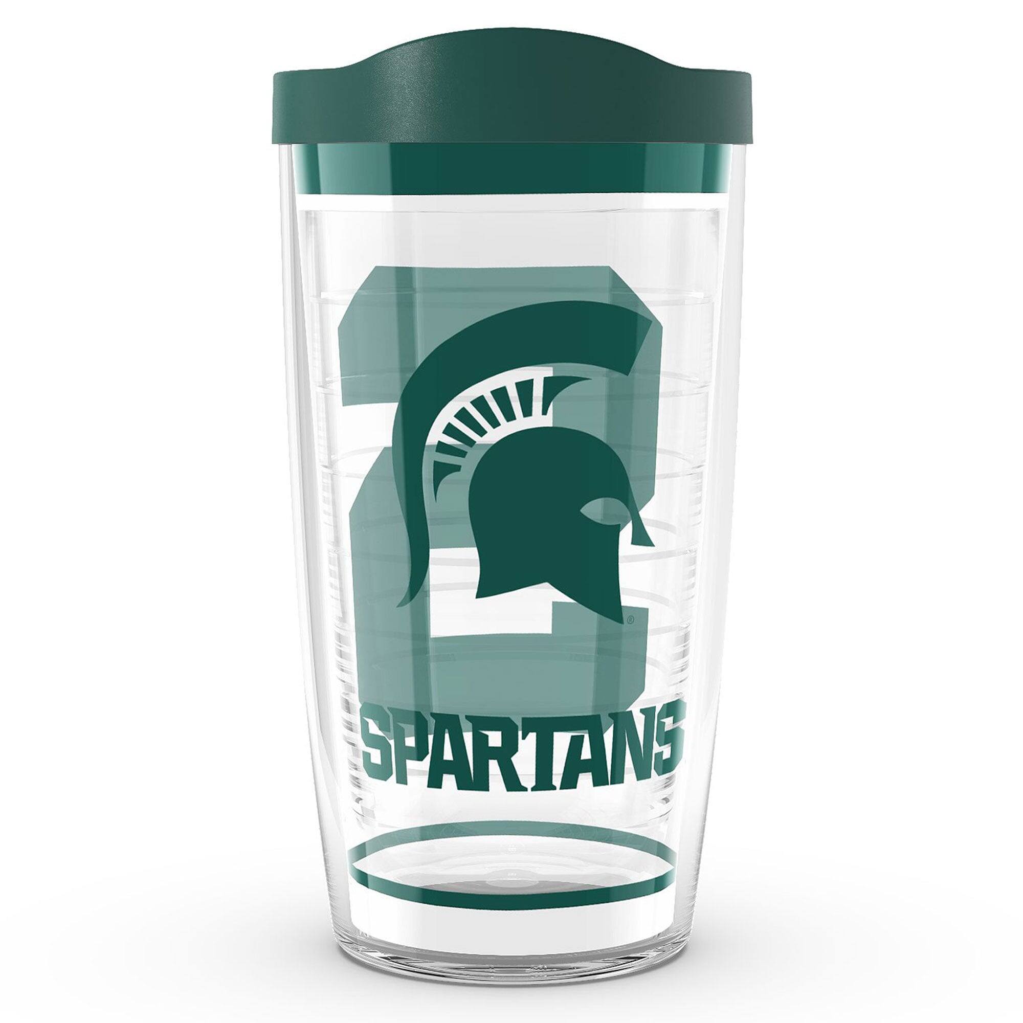 Front. Tervis - Michigan State Spartans 16oz. Tradition Classic Tumbler - Multicolor.