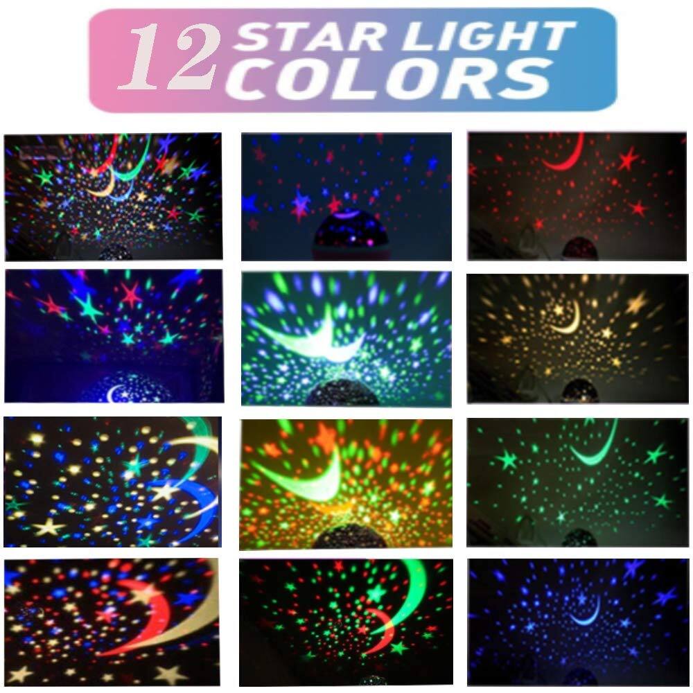 12 STAR LIGHT COLORS