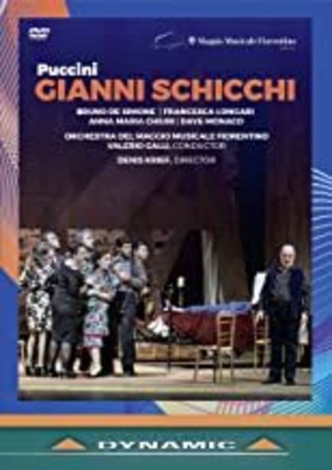 Front. Orchestra Del Maggio Musicale Fiorentino  Galli - Gianni Schicchi   - DVD.