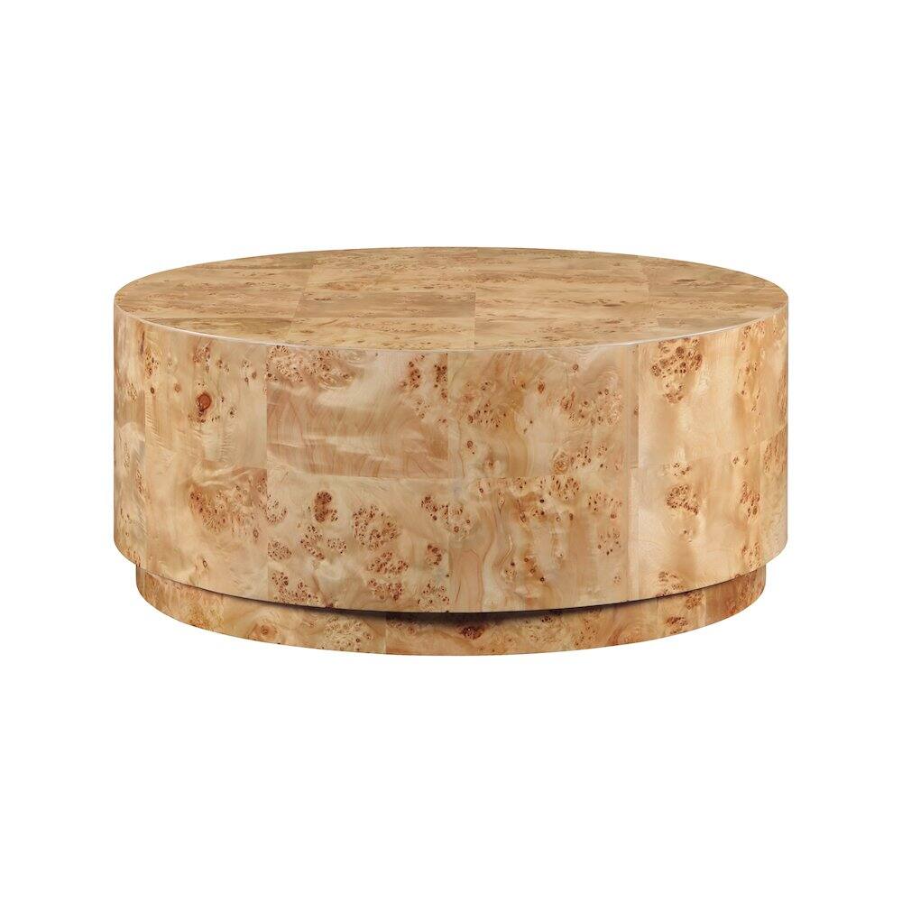 Alt View 4. Meridian Furniture - Burl Natural Ash Coffee Table - Grey.