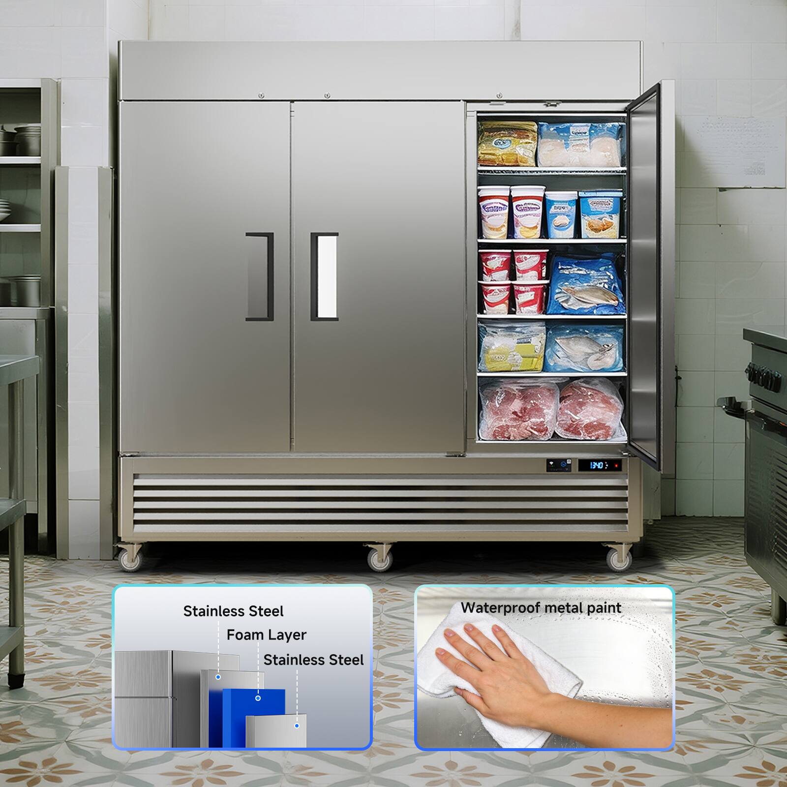 Stainless Steel Foam Layer Stainless Steel Waterproof metal paint