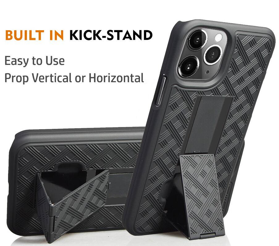 BUILT IN KICK-STAND  
Easy to Use  
Prop Vertical or Horizontal