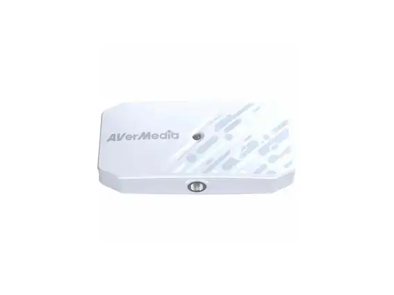 Front. Aver Information - AVerMedia BU113G2 4K Capture Card - 240fps, 4K/2K/1080p, USB for PC - White.