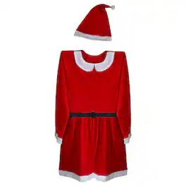 Northlight - Women's 2-Piece Santa Costume Size: Plus Size - Red