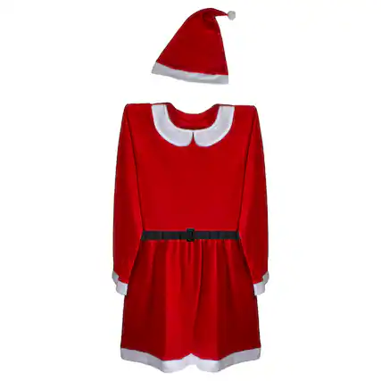 Front. Northlight - Women's 2-Piece Santa Costume Size: Plus Size - Red.