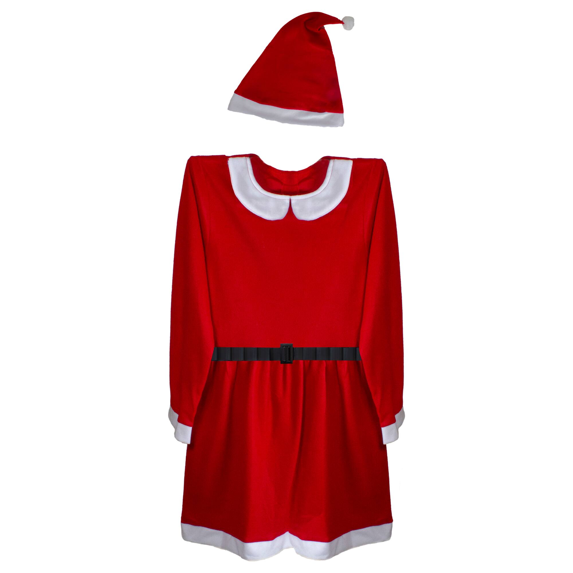 Front. Northlight - Women's 2-Piece Santa Costume Size: Plus Size - Red.
